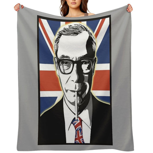 Nigel Farage of Reform UK Throw Blanket