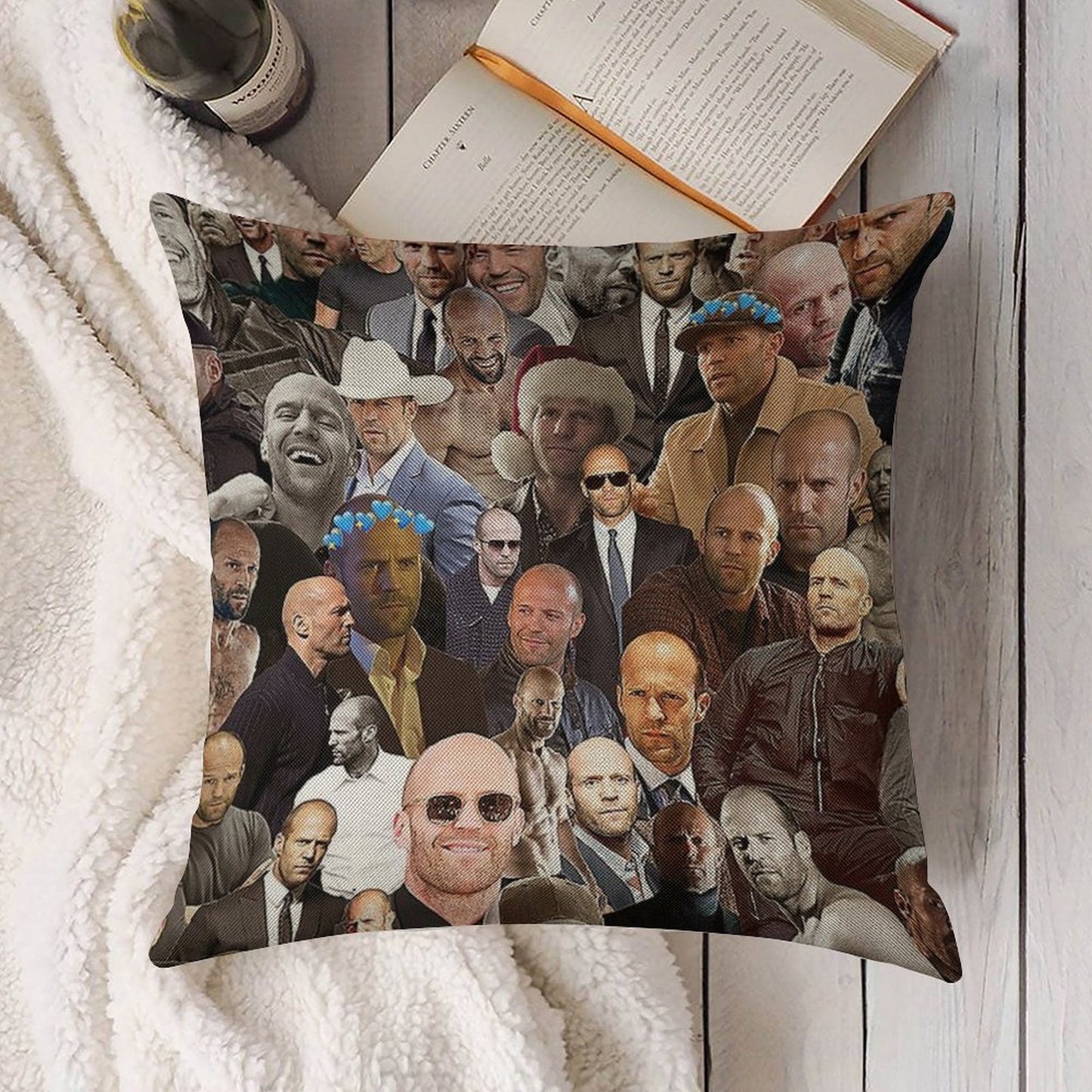 Jason Linen Throw Pillow Cover