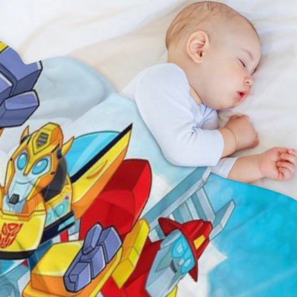 Transformers Rescue Bots Academy Throw Blanket