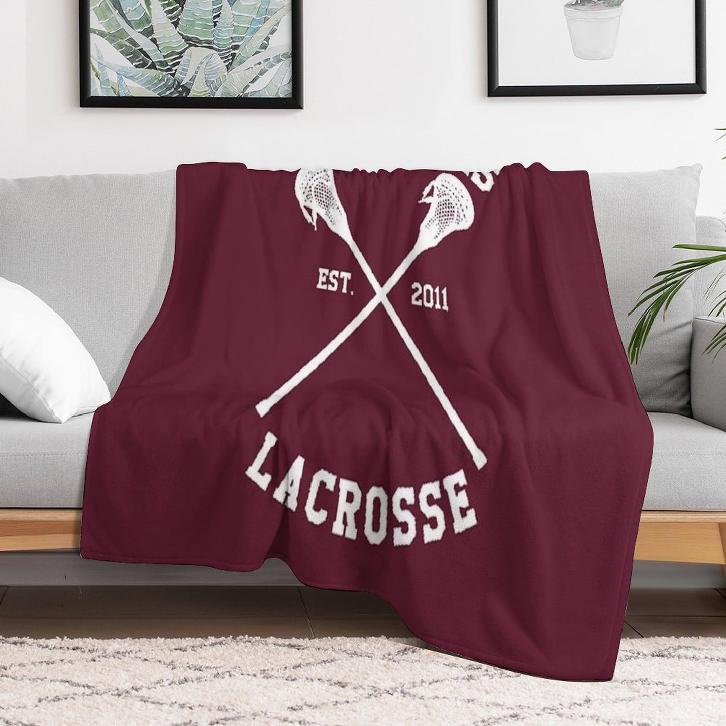 Beacon Hills Lacrosse - Teen Wolf Throw Blanket