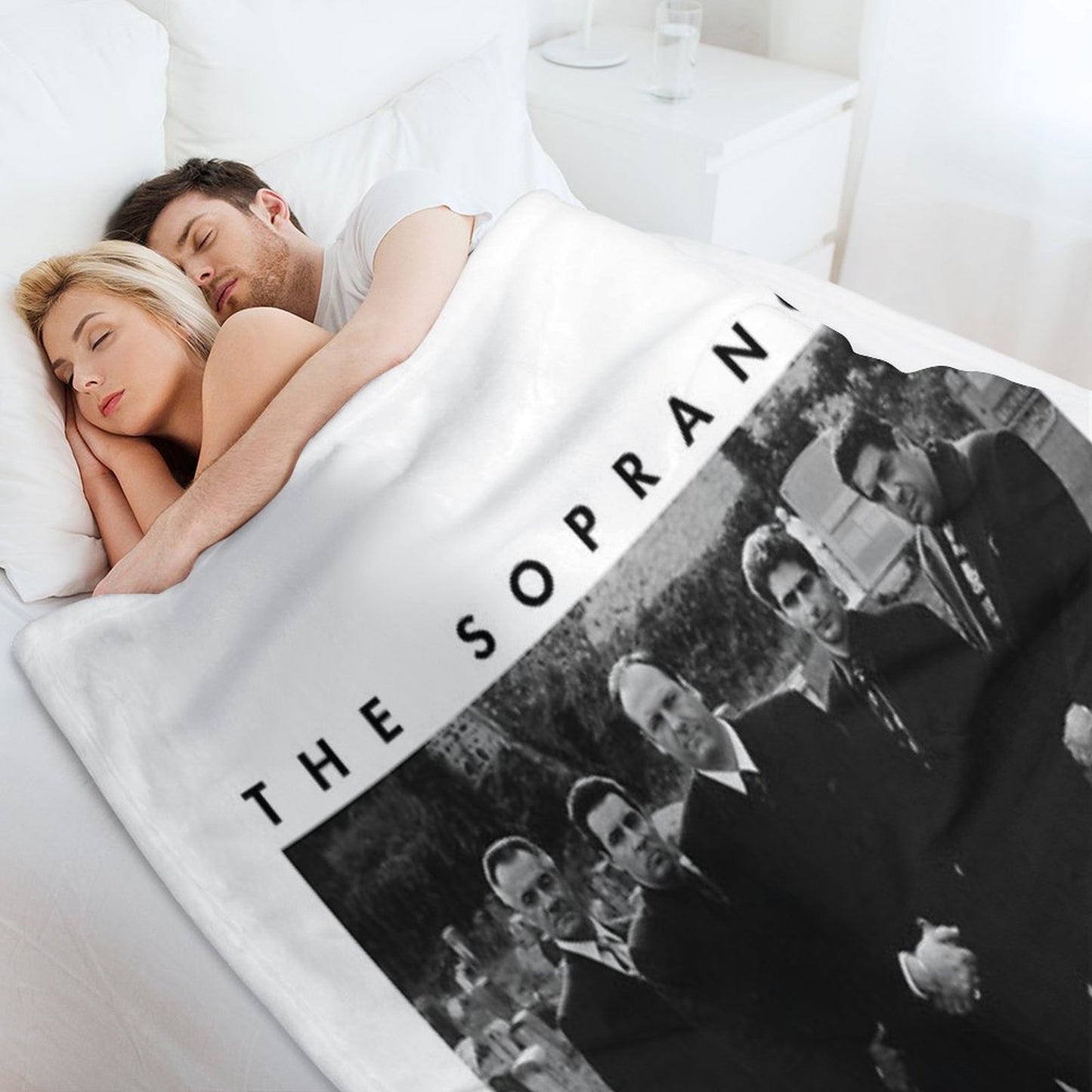 The Sopranos - Retro Throw Blanket