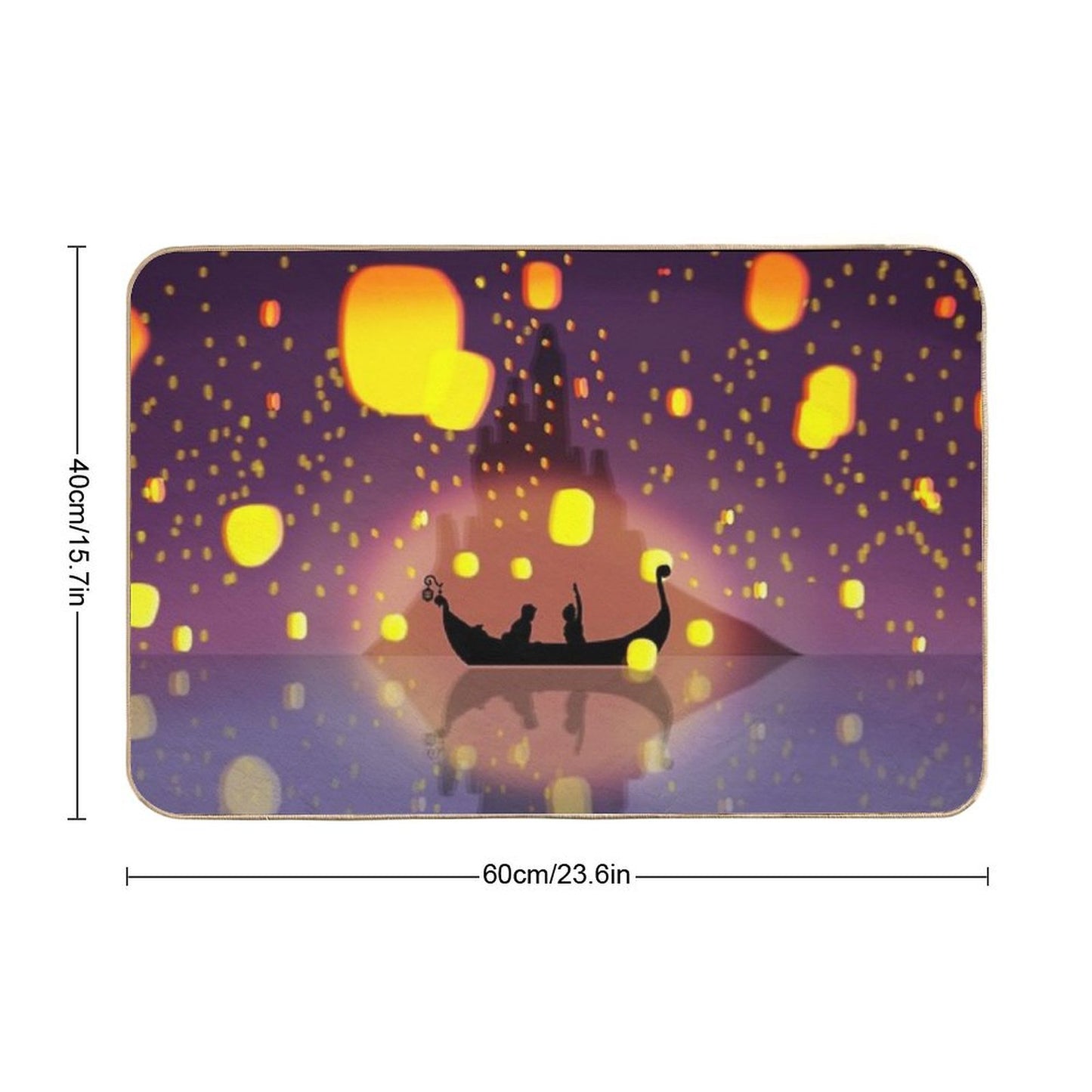 Tangled I See The Light Bath Mat