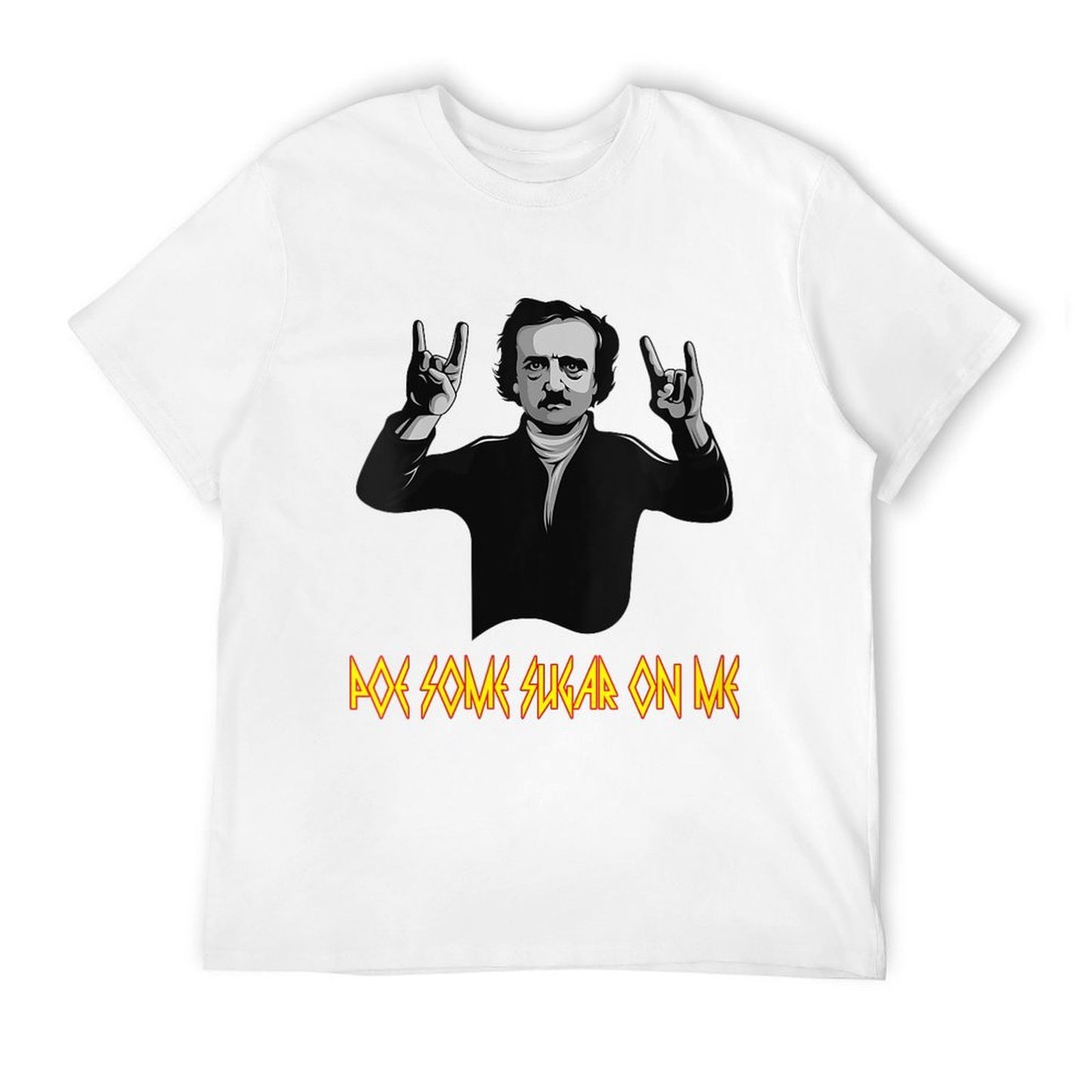 Womens Funny Edgar Allen Poe Some Sugar On Me Poet Literature Gift  Slim-fit Cut T-Shirt