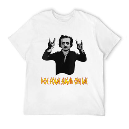 Womens Funny Edgar Allen Poe Some Sugar On Me Poet Literature Gift  Slim-fit Cut T-Shirt