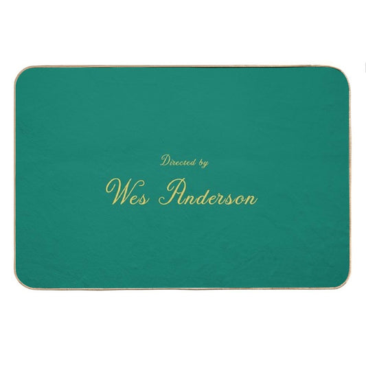 Directed by Wes Anderson, Moonrise Kingdom Yellow Aesthetic Bath Mat