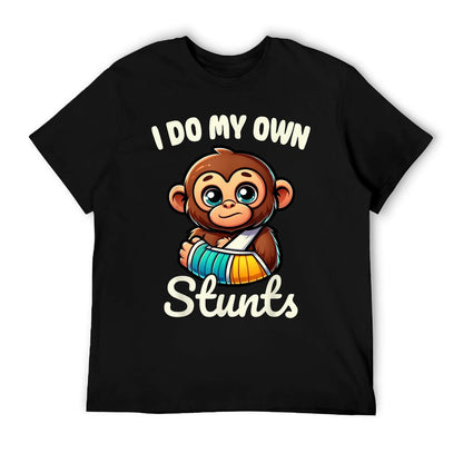 I Do My Own Stunts Broken Arm Gifts For Kids  Easy-care T-Shirt