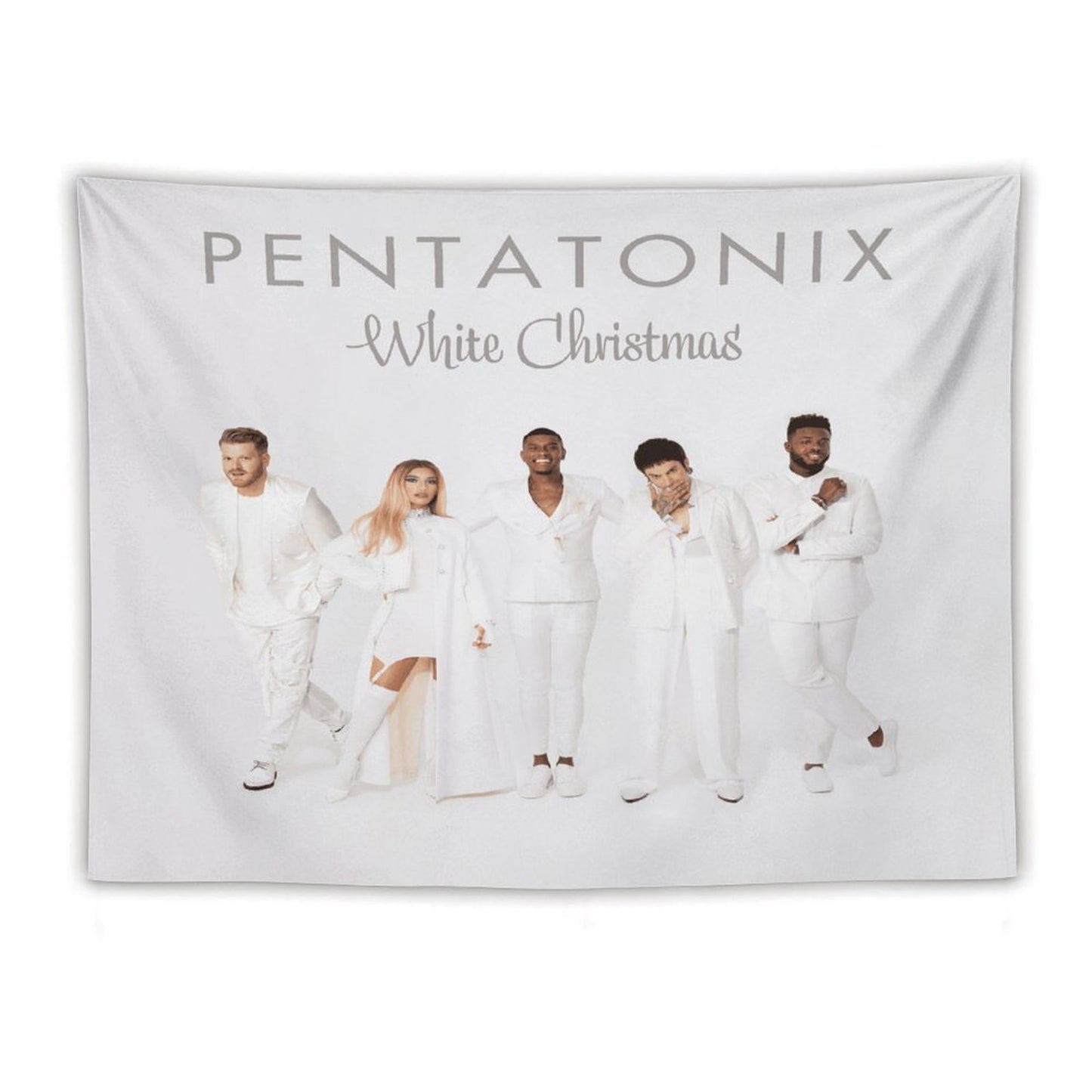 White Christmas Tapestry