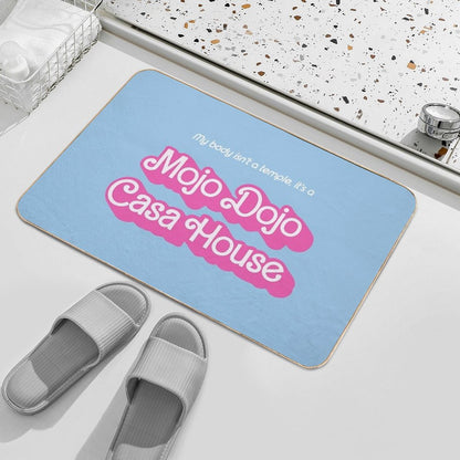 Blue Mojo Dojo Bath Mat