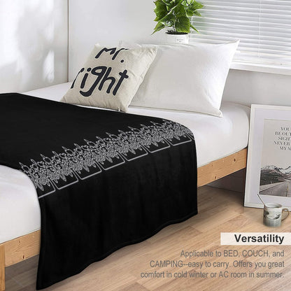 Nier Automata - 2B's Dress Throw Blanket