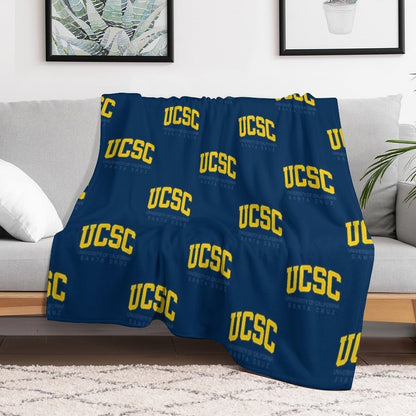Uc Santa Cruz  Ucsc Throw Blanket