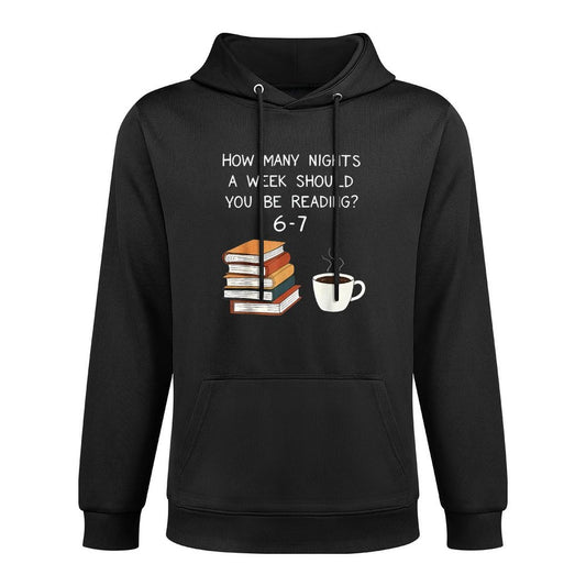 Funny Reading 67 Six Seven Meme English Teacher Book Lover Machine Washable Hoodie