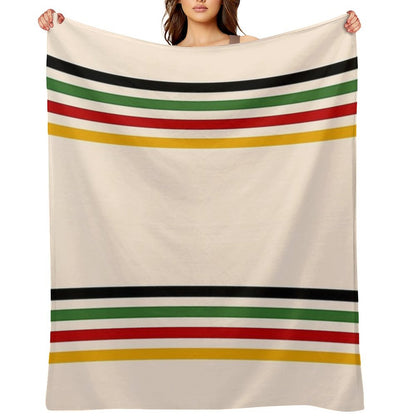 Trading Colors Throw Blanket
