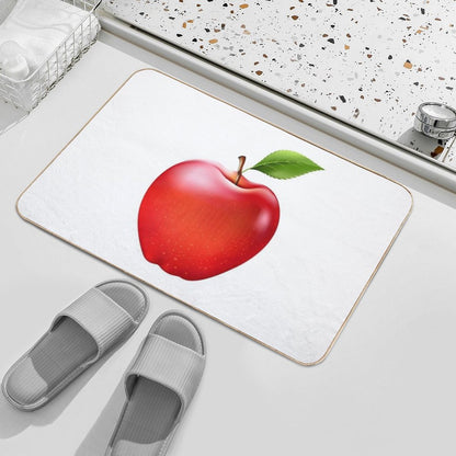 Red Apple  Red Apple Bath Mat