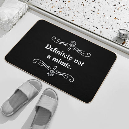 Definitely Not A Mimic Bath Mat