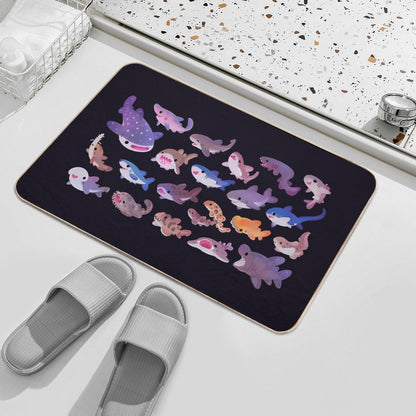 Shark Day Bath Mat