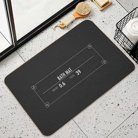 Bath Mat of Molag Bal Bath Mat