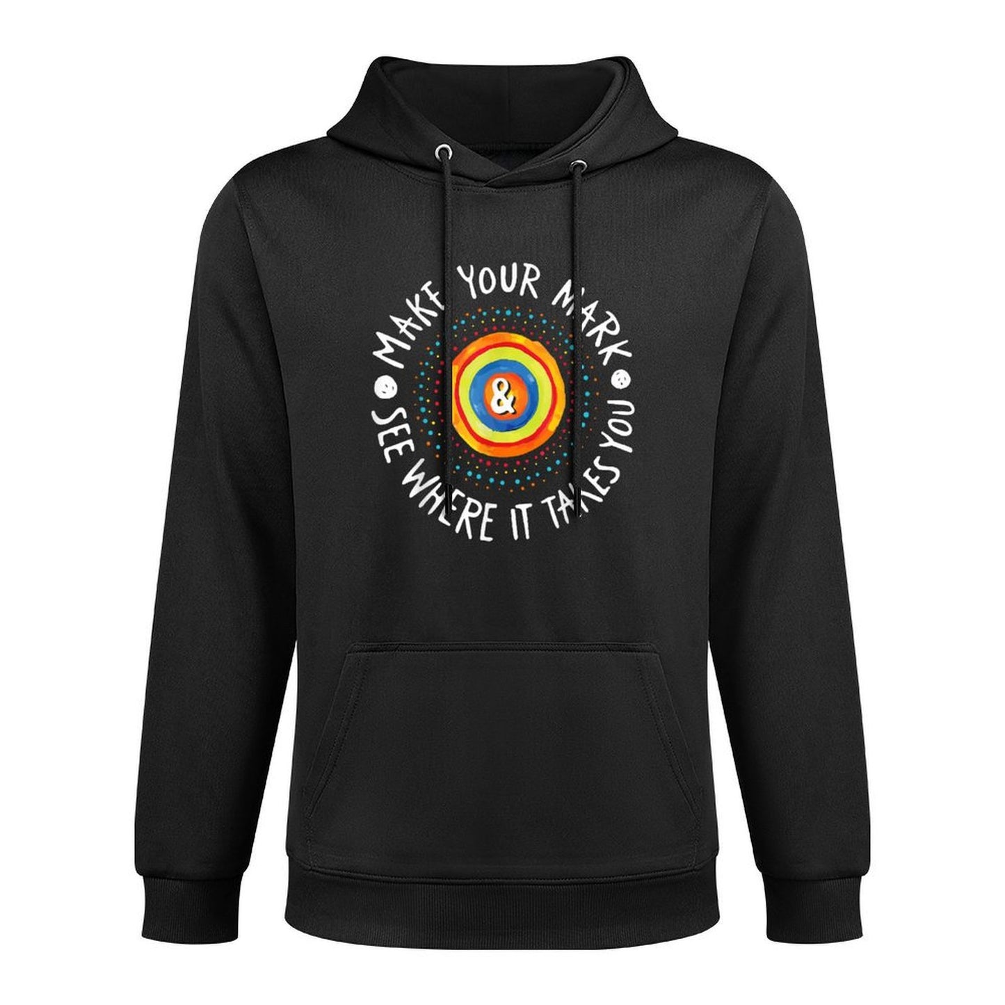 Make Your Mark International Dot Day Girls Boys Colorful Pilling-Resistant Hoodie