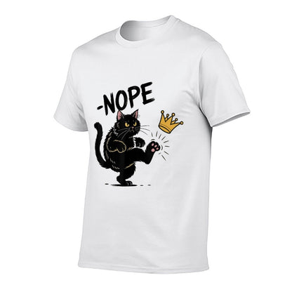 No King Lives Here No Kings in America Since 1776  Trendy Pattern T-Shirt