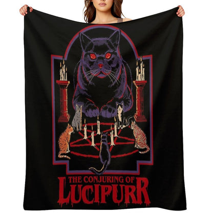 Lucipurr Throw Blanket