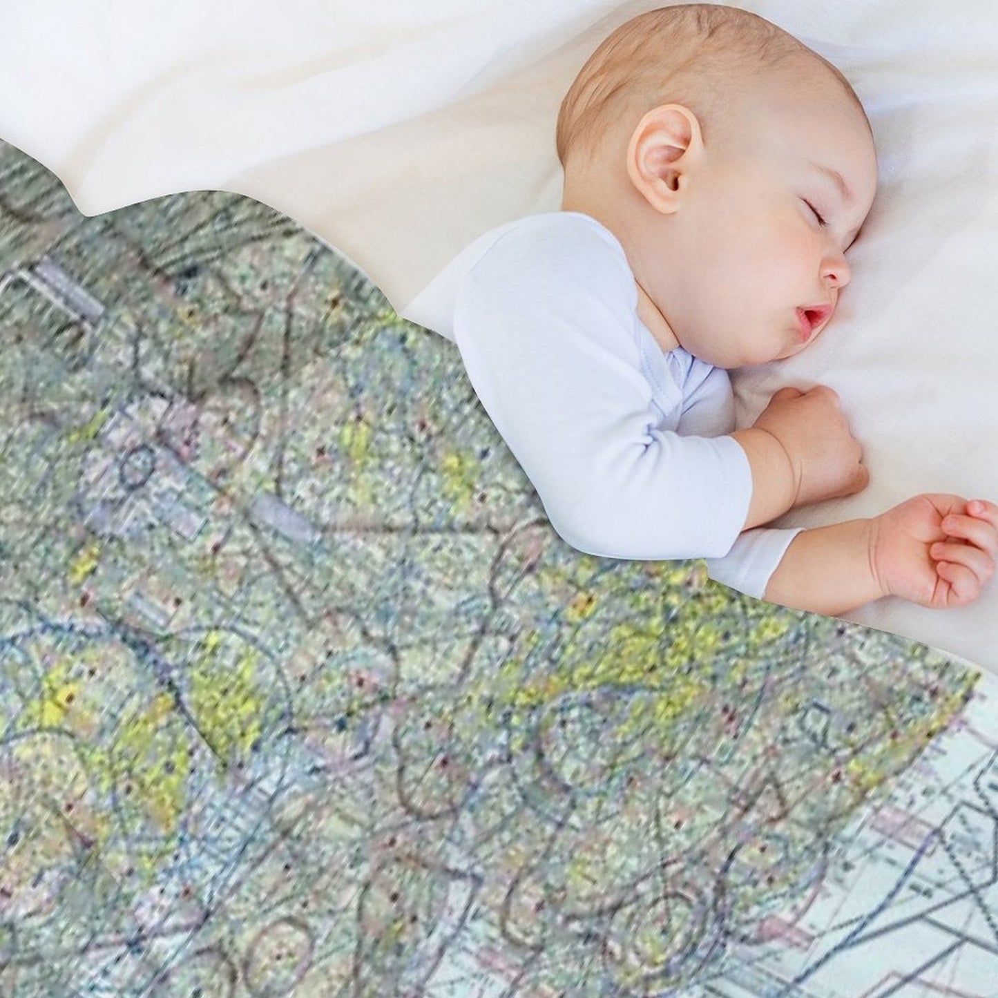 Wash DC Sectional Throw Blanket