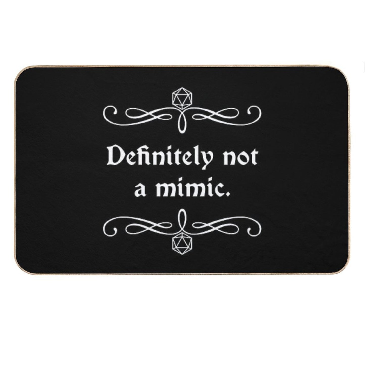 Definitely Not A Mimic Bath Mat