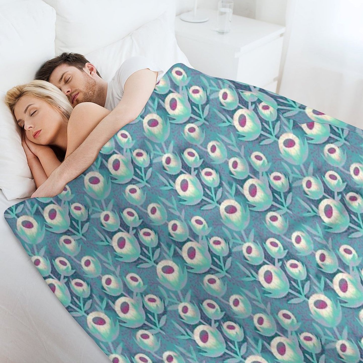 Sugar Cookie Blossoms Throw Blanket