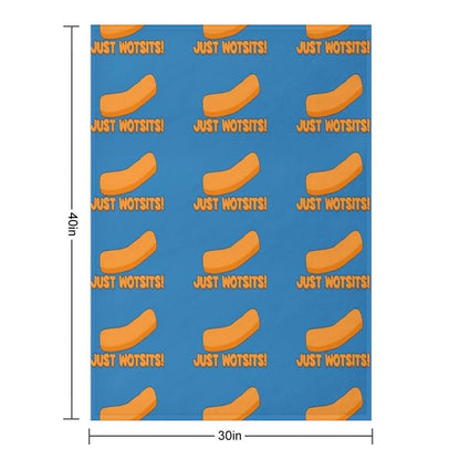 Just Wotsits! Throw Blanket