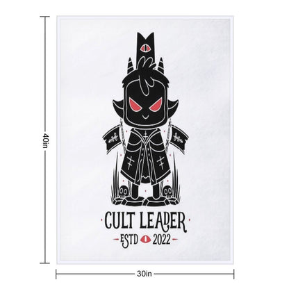 Cult Leader Throw Blanket