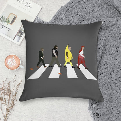 Bottom (Terror) Soft Reinforced Edging Throw Pillow