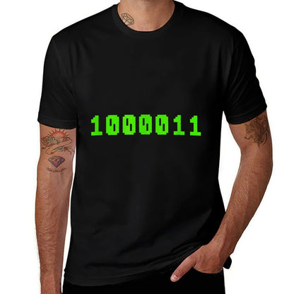 1000011 Binary Code for 67 Funny Tech Meme Computer  Durable T-Shirt