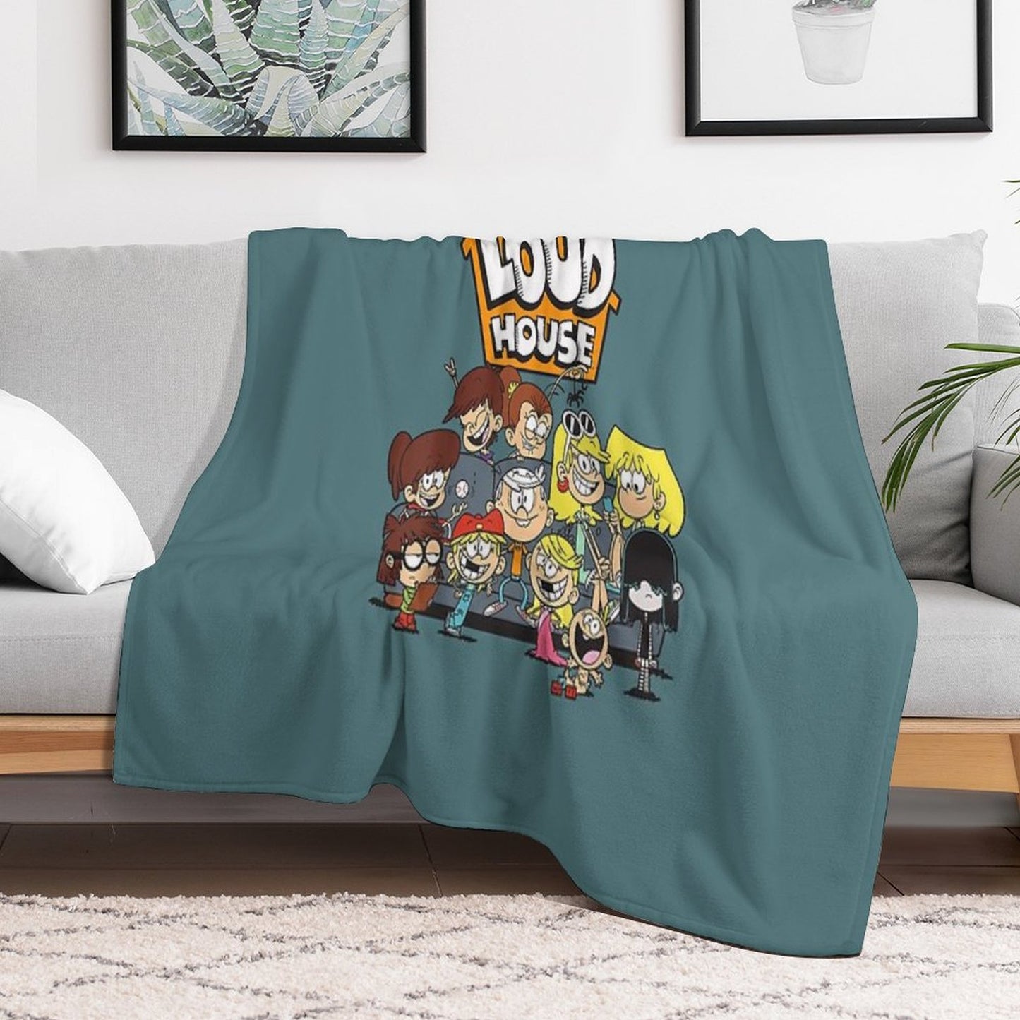 Nickelodeon The Loud House Character Throw Blanket