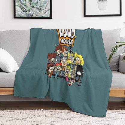Nickelodeon The Loud House Character Throw Blanket