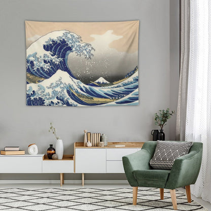 Hokusai (1760-1849) The Great Wave Off Kanagawa Tapestry