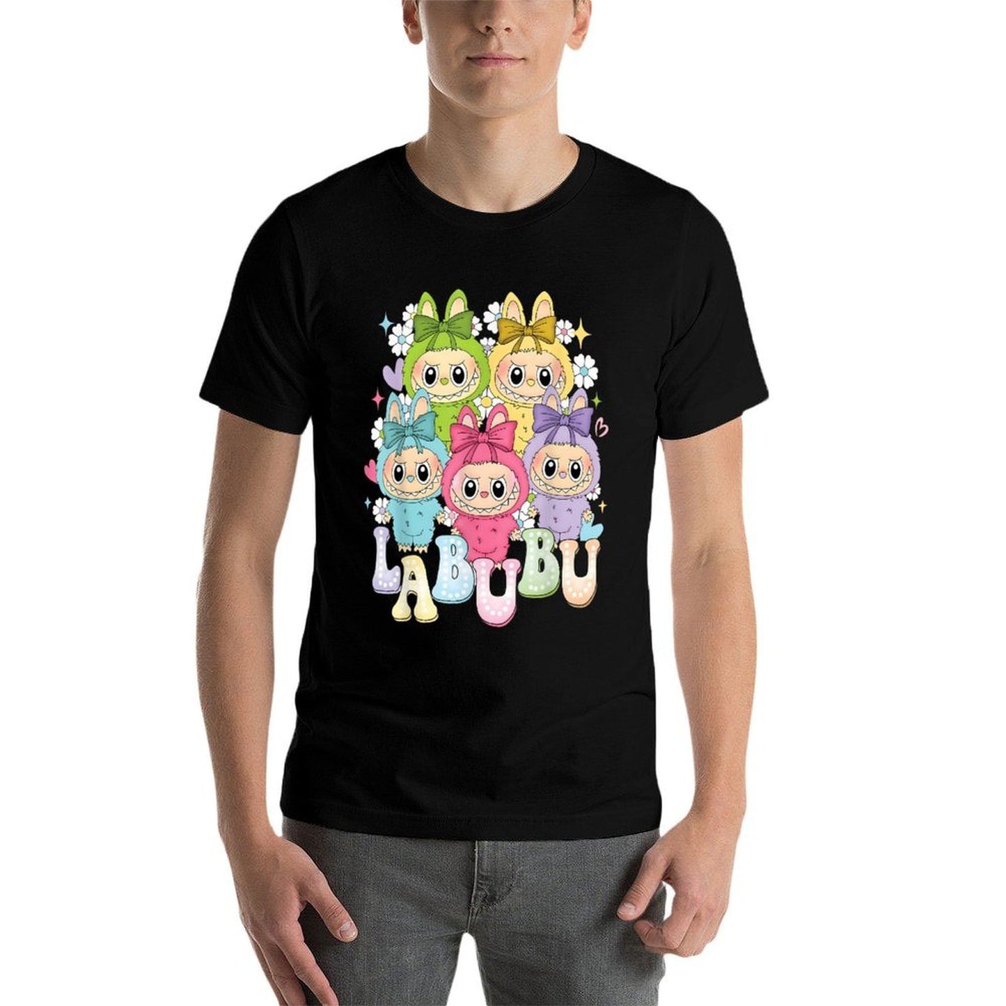 Cute Labubu The Monsters Funny Labubu Lover Men Women Kid  Affordable Price T-Shirt