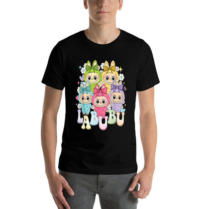 Cute Labubu The Monsters Funny Labubu Lover Men Women Kid  Affordable Price T-Shirt