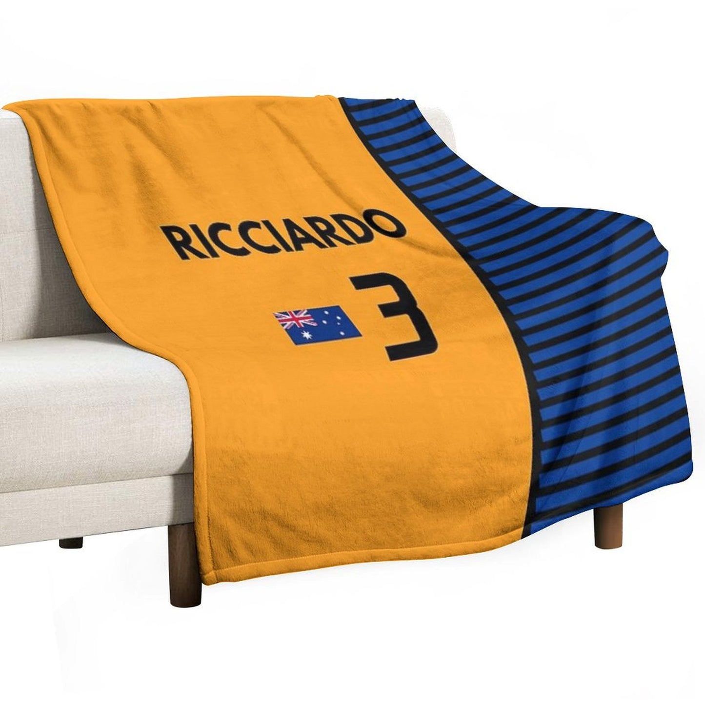 F1 2021 - #3 Ricciardo Throw Blanket