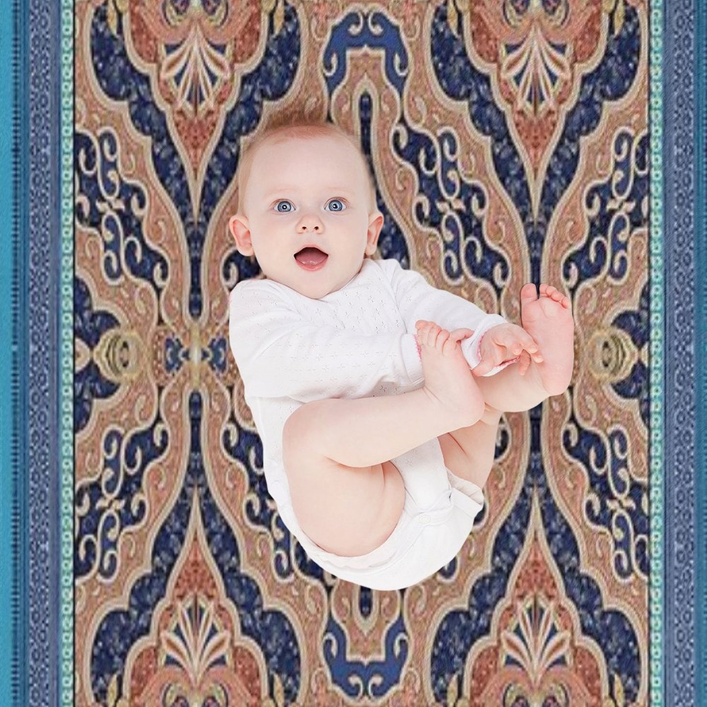 Arab Tapestry Throw Blanket