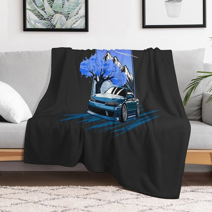 Nissan Silvia S15 Throw Blanket