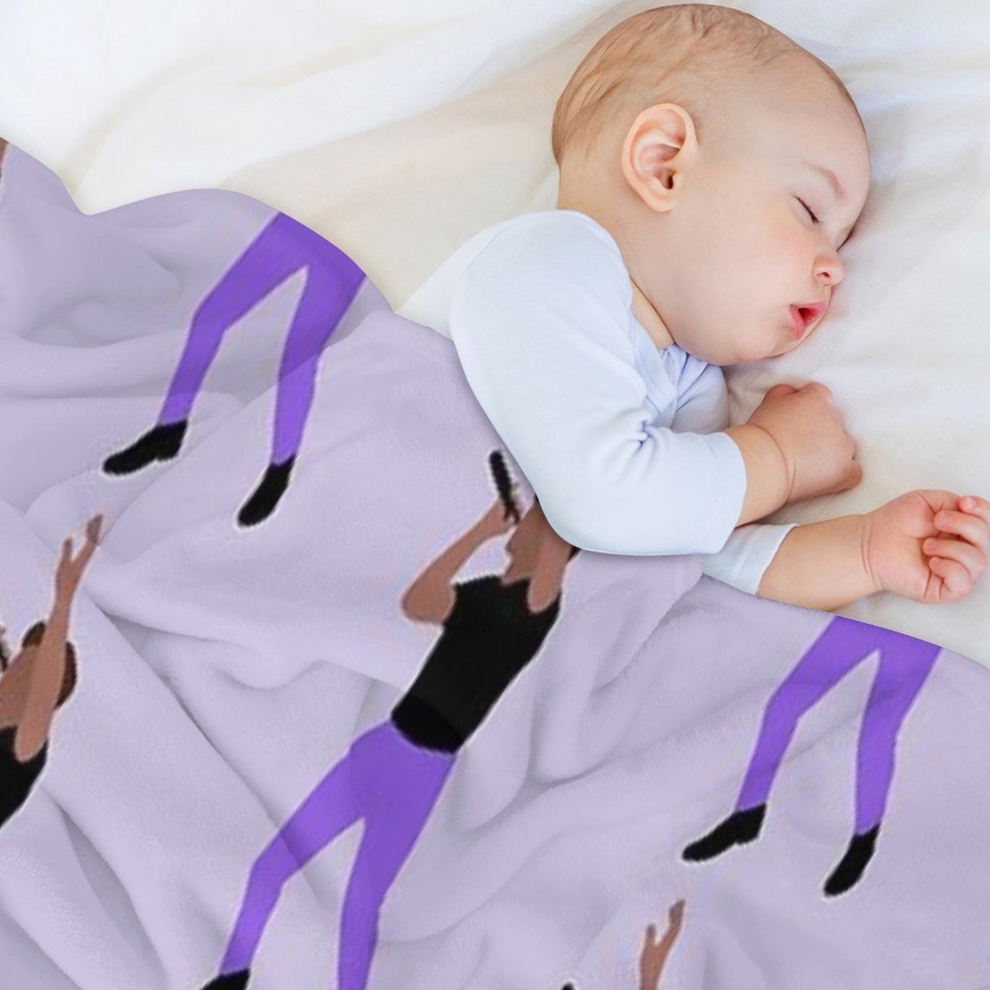 Niall Horan Purple Pants Throw Blanket