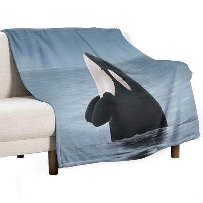Spyhop Throw Blanket