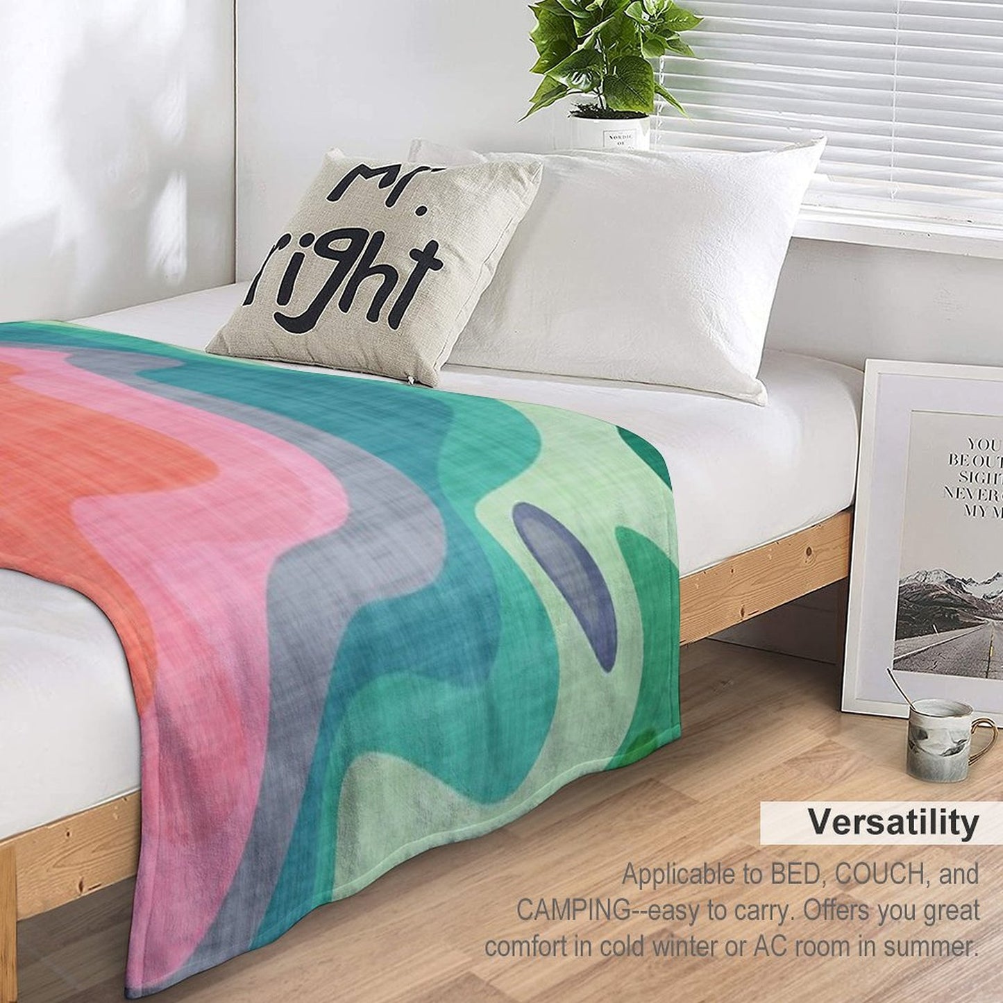 Flouncy Flouncy Throw Blanket