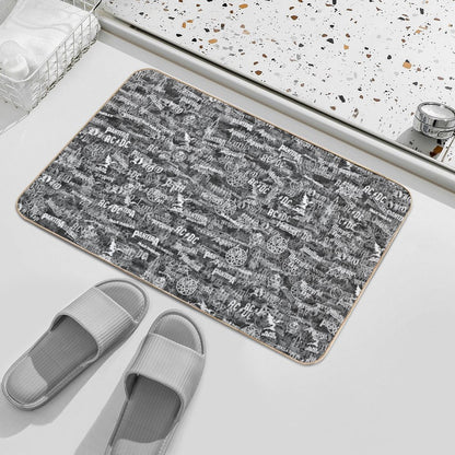 Heavy Metal Bands Bath Mat