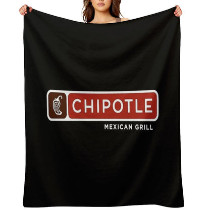 Chipotle Mexican Grill Throw Blanket