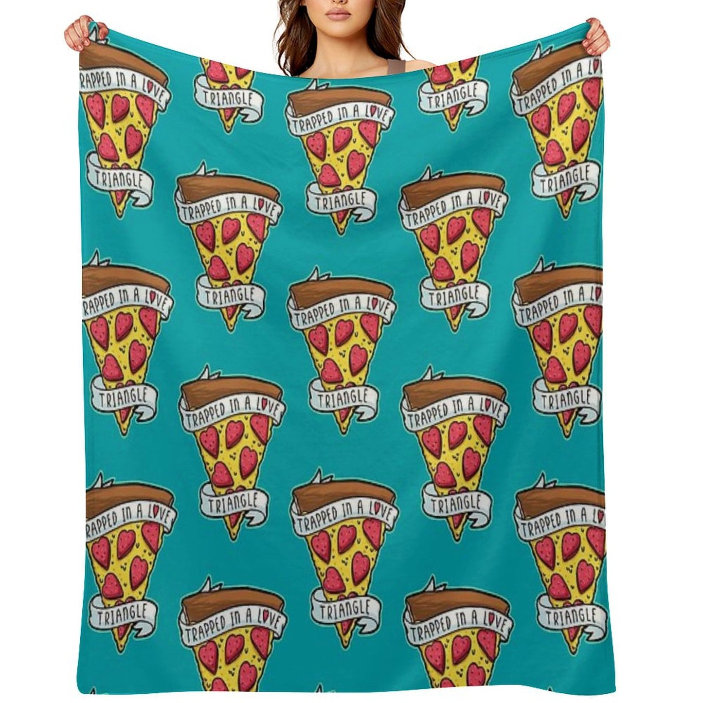 Trapped Throw Blanket