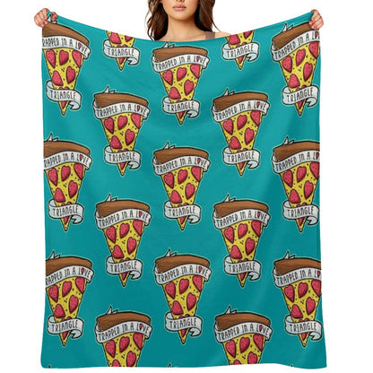 Trapped Throw Blanket