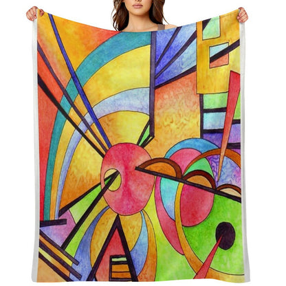 Wassily Kandinsky Throw Blanket