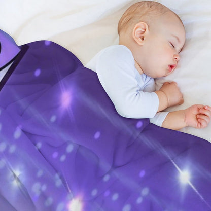 L Blank Throw Blanket