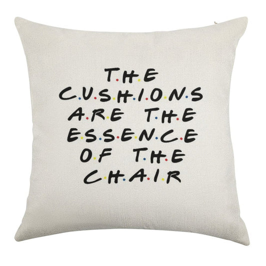 The Cushions Are The Essence Of The Chair Linen Throw Pillow Cover