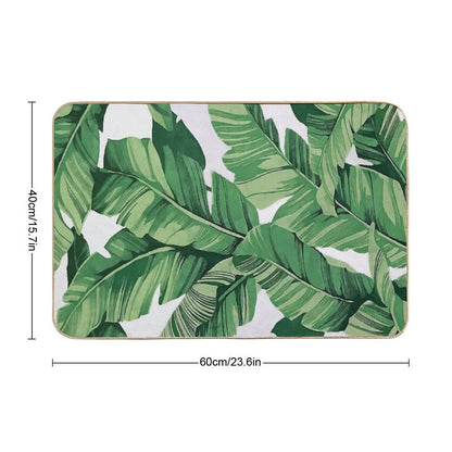 Tropical Banana Leaves VI Bath Mat