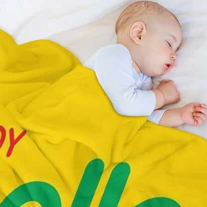 Enjoy Mello Yello Throw Blanket